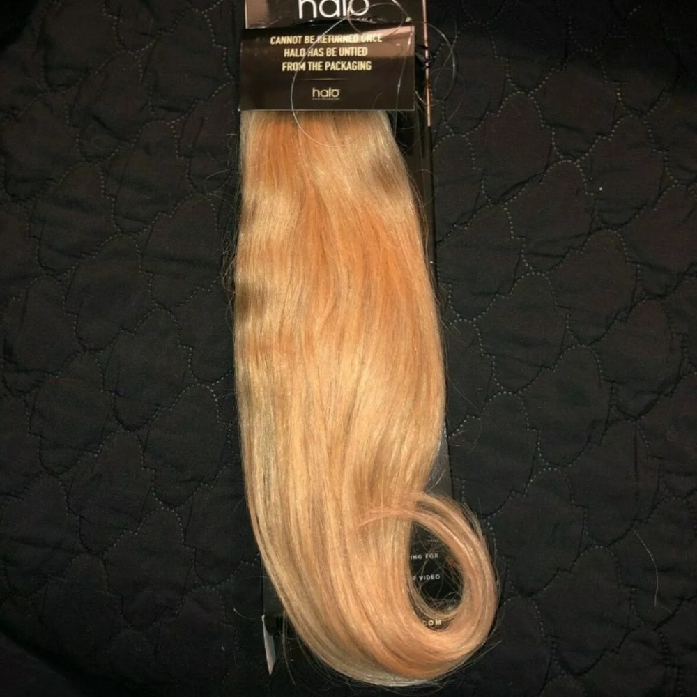 Halo London Hair Extensions 16" Light Golden Brown